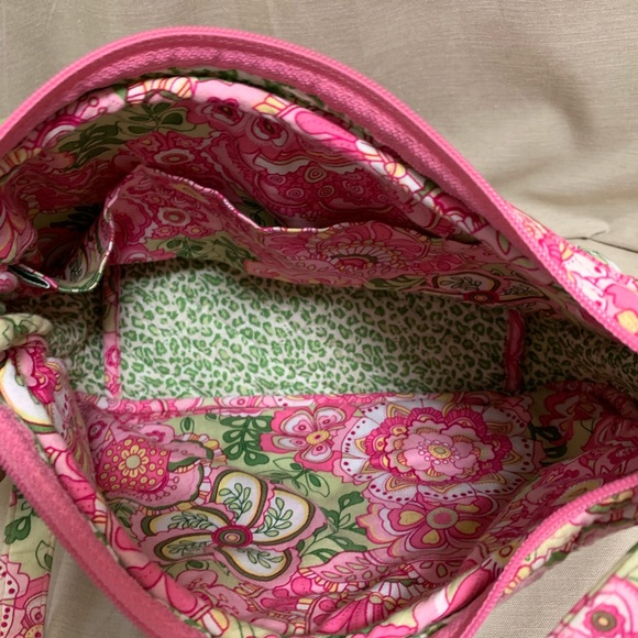 Vera Bradley Petal Pink / Plum Crazy 2 bag Combo - Picture 4 of 8